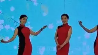 三人版旗袍秀《来与不来我都在等你》完整版#旗袍秀完整版