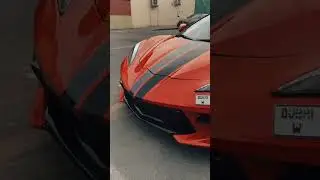 Corvette c8 rental car | supercar rental Dubai | supercarcars #dubai #corvette