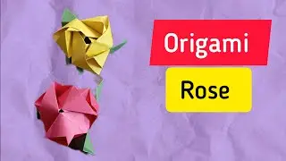 Modular Rose Cube Cube Training/Step by Step Origami Modular Cube Cube