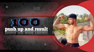 💯 pushup and result 💪 #fitness #workout 