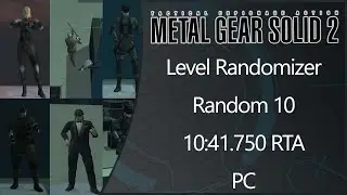 MGS2: Substance | PC | Level Randomizer | Random 10 | 10:41.750 RTA