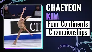Chaeyeon KIM (KOR)  Women Free Skating | Four Continents | Seoul 2025 | #4ContsFigure