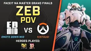[ Zeb ] Stalwart Tanking | Emote Down Mid vs Kintsugi | Faceit NA Master Grand Finals