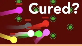 If Taking A Vaccine Was An Algodoo Marble Race