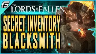 Lords of the Fallen Blacksmith Hidden Inventory - Chipped Rune Tablet Location