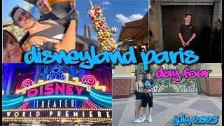 DISNEYLAND PARIS | Day 4 | STUDIOS PARK & is Tales of Magic better down Main Street? |  Jul 2025