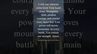 Whispered Morning Prayer of Faith and Victory ASMR Psalm 44 Inspiration