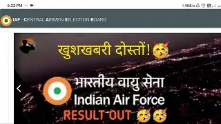 🔴 Live-Air Force Inrollment List Released |Air Force Result Date 2022 |Air Force New Update 2022