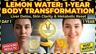 How to Detox Your Liver & Clear Your Skin: The 12-Month Lemon Water Transformation