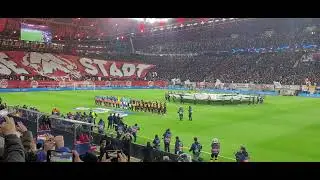 RB Leipzig - Real Madrid 13.02.2024, Champions League anthem