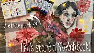 Paint 4 Spreads with Me (while I test the Daniel Smith Essentials Set)