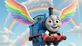 Tommy the Flying Train ✨🚂 | Magical Kids Rhyme Song