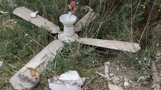 Smash Dumped Mistral Ceiling Fan