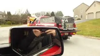 ride Along with Santa on his fire truck trip