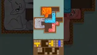 Puzzle Cats - Mobile Gameplay 😼 #PuzzleCats​ #gameplay​ #mobilegame​ #shorts​ #games​ #funny