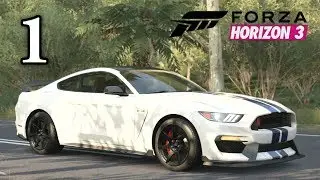 تختيم لعبة : Forza Horizon 3 / Ford Shelby GT350R / الحلقة الأولى