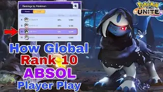 How Global Rank 10 ABSOL Player Play&nbsp;PURSUIT ABSOL | Pokemon Unite