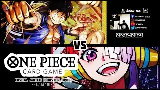 One Piece Card Game Casual Match Booster OP06 (Part 11) - Monkey. D. Luffy vs Uta