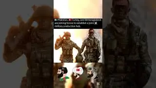 Bangladesh🇧🇩 - Pakistan - TurkeyC || The Best Muslims Trio in this world~ New Military 2025