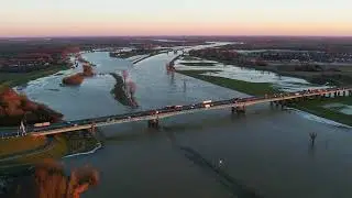 Maas bij Tuil en Zaltbommel / High Water in the Meuse River