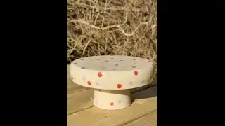 How to make ceramic cake stand for wedding party