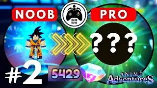 NOOB TO PRO Anime Adventures Episode 2 Kurakura Gaming *I GOT INSANE LUCK* Roblox Indonesia 🇮🇩