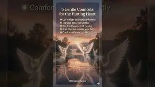 Gentle comfort for hurting hearts #faith