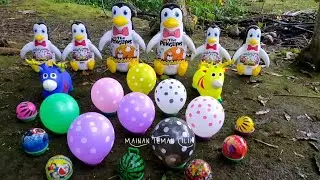 Meletuskan Balon & Mengumpulkan Bola Bola