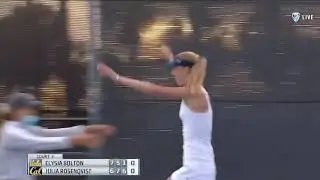 Cal Women's Tennis clinches 2021 Pac-12 title following Julia Rosenqvist's three-set victory
