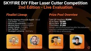 Live Evaluation | 2nd Fiber Laser DIY Contest