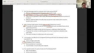 California Code and Ethics Exam cram #1, Life Insurance Test (42 questions)