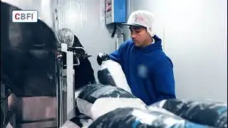 Tube ice factory in Mexico, F&aacute;brica de hielo en tubos en M&eacute;xico  #ice #hielo #maquina