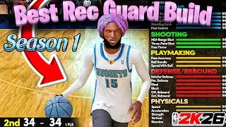 This Is The Best Guard Build for The Rec In NBA 2k26