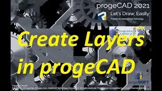 Create Layers in progeCAD