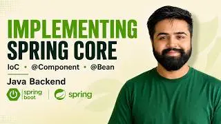 Spring IOC Container | Beans, @Component, @Autowired & @Bean | Spring Boot Full Course #5