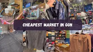 Cheapest Market in Gurugram | Near Sahara Mall | 😱 best market for clothes, street food, Shopping
