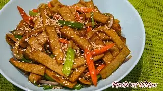 5 minutes! Korean Fish Cake Stir Fry! Super Easy and Delicious! Perfect Side Dish! Korean Recipe!