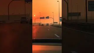 dubaicity#beautiful#luxury#sunset#drive