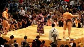 Combat final torneig de sumo Nagoya 2012