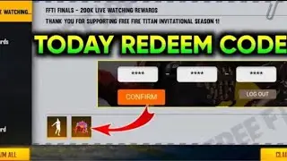 FFTI tournament Redeem code| FFTI live free Rewards How to Get full Details Tamil| Gaming Dheena