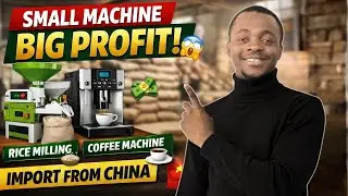 Small Machine Big Profit 😱 | Import This Rice Milling & Coffee Machine 2025