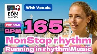 😮[165 BPM 165] Running Music Playlist EDM DTM Jogging & Workout cadence 러닝 음악 ランニング 曲 songs