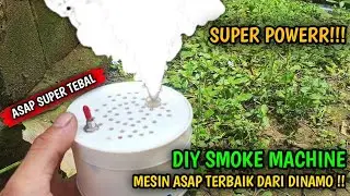 SUPER CANGGIH‼️DIY MESIN ASAP DARI BARANG BEKAS SUPER POWER😱 #tutorialkreatif #experiment #diy