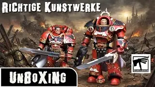Ausgepackt - Blood Angels Praetoren - Joytoy, Warhammer 30.000 Horus Heresy - Praetors