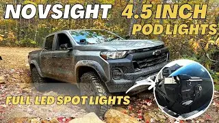 OFF ROAD LIGHTING |  NOVSIGHT 4.5 INCH SPOT LIGHTS