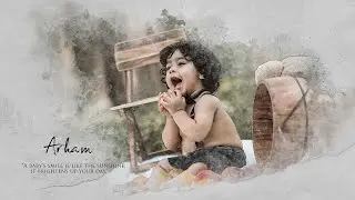 FIRST BIRTHDAY PRE-SHOOT// ARHAM PRE BIRTHDAY//ARSHI THE STUDIO