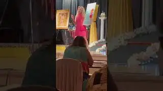 Performing my talent in the Ms. Florida Senior America Pageant 2023.