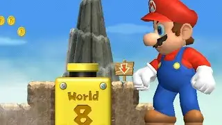 New Super Mario Bros Wii Cannon Levels (100%) Reboot+