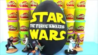 Star Wars The Force Awakens Giant Play Doh Surprise Egg