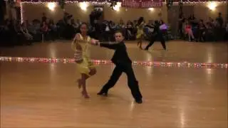 Sasha & Ani dancing Cha-Cha-Cha &ndash; Winter Ball 2016